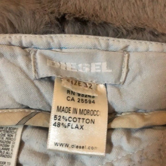 Light blue Diesel shorts - size 32 - Picture 2 of 3